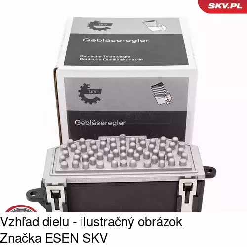 Ovládače klimatizácie 1337KST1X /POLCAR/ - obr. 3