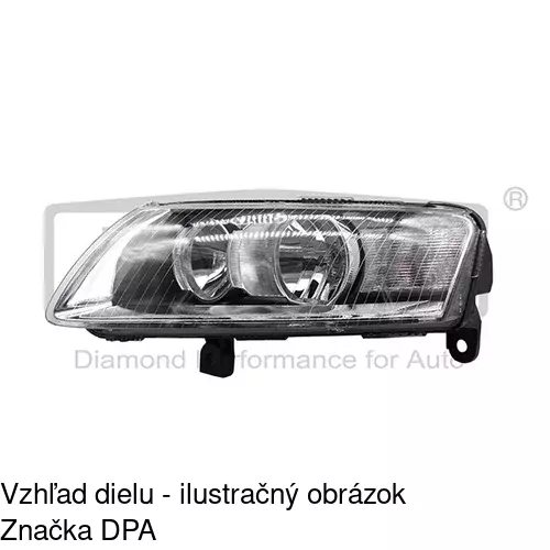 Hlavný reflektor 133809-E /POLCAR/ - obr. 4