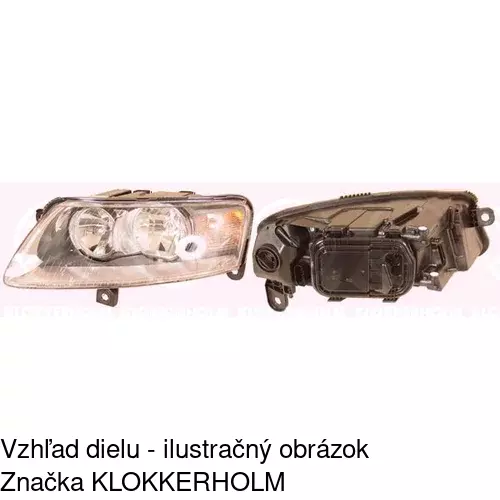 Hlavný reflektor 133810-H /POLCAR/ - obr. 1