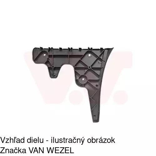 Držiak nárazníka 13389616 /POLCAR/ - obr. 2
