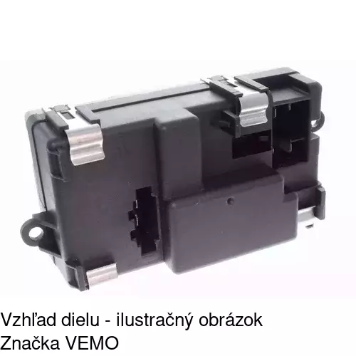 Ovládače klimatizácie 1338KST-1 /POLCAR/ - obr. 1