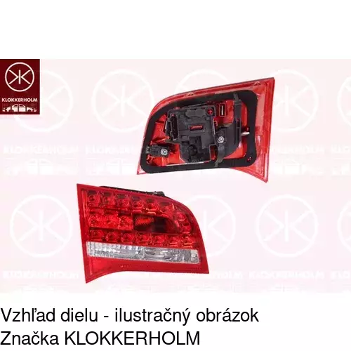 Zadné svetlo POLCAR 1339883V