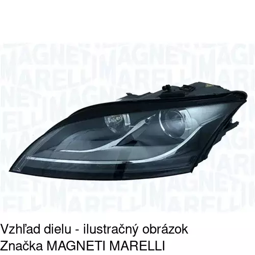 Hlavný reflektor POLCAR 1351095U