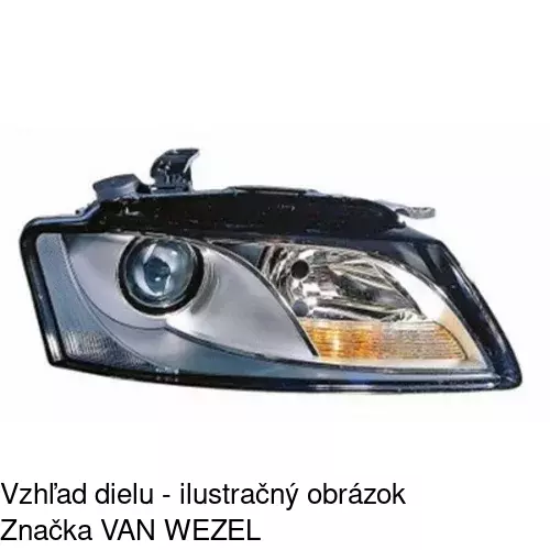 Hlavný reflektor POLCAR 135510-V