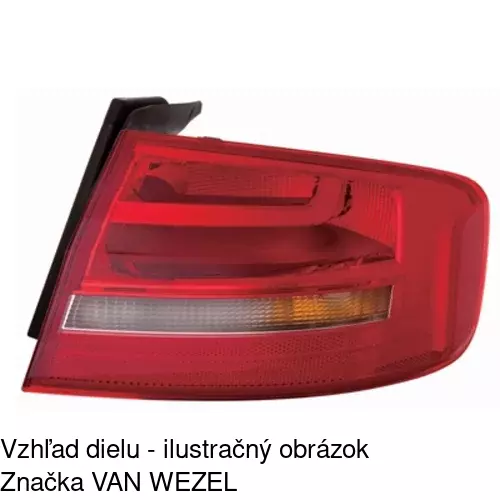Zadné svetlo 13D188-H /POLCAR/ - obr. 1