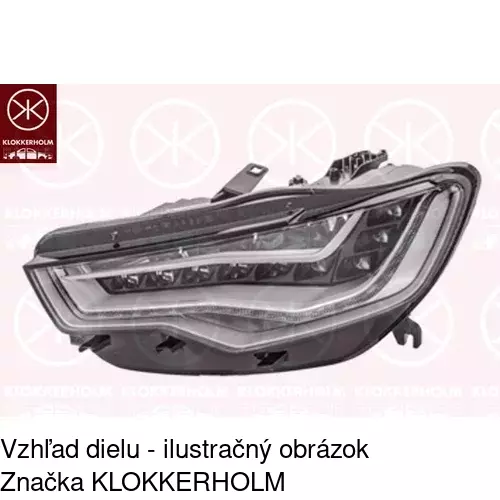 Hlavný reflektor POLCAR 13E1093H