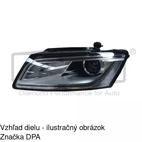 Hlavný reflektor 13X2091V /POLCAR/ - obr. 2