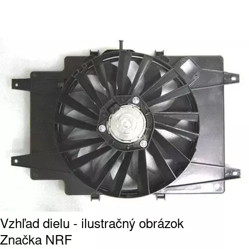 Ventilátory chladičov 140423W1 /POLCAR/ - obr. 1