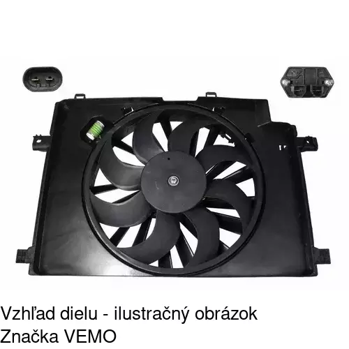 Ventilátory chladičov 140423W3 /POLCAR/ - obr. 1