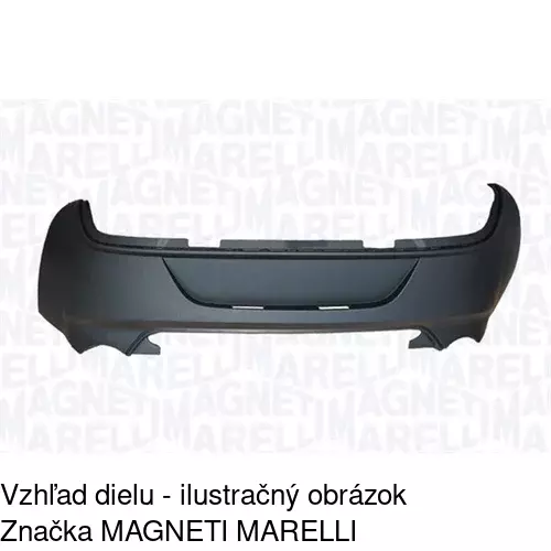 Zadný nárazník 142596 /POLCAR/ - obr. 1