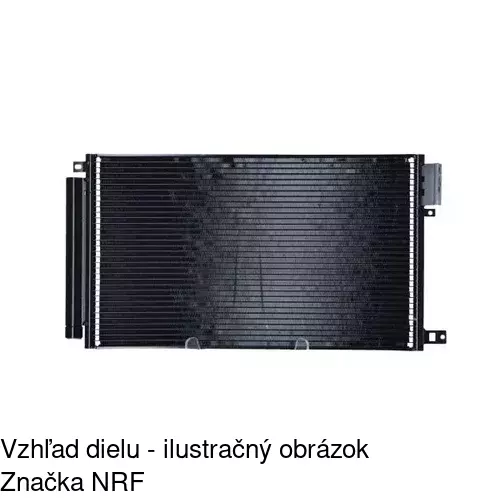 Chladiče klimatizácie 1425K8C1 /POLCAR/ - obr. 1