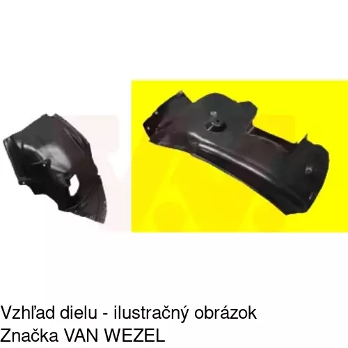 Podblatník (plast) 2001FP2T /POLCAR/ - obr. 1