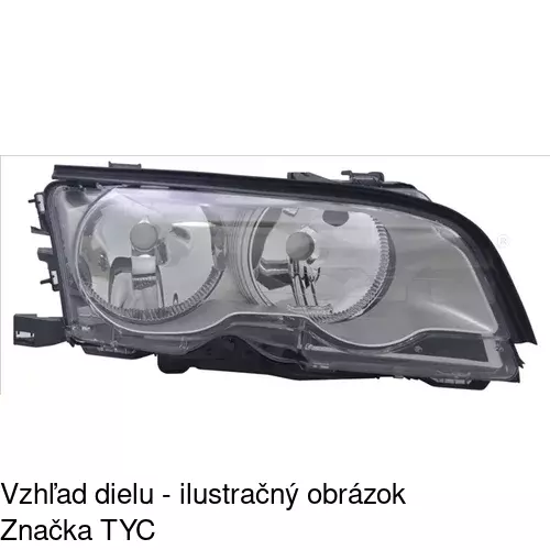 Hlavný reflektor POLCAR 2008102E