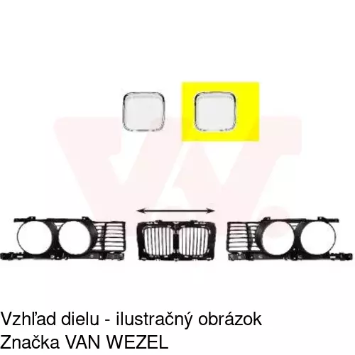 Rámik masky 201505-1 /POLCAR/ - obr. 1