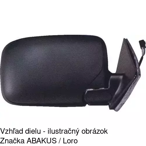 Vonkajšie zrkadlo 2015514M /POLCAR/ - obr. 2
