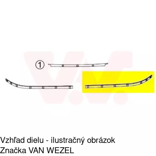 Lišta nárazníka 20160711 /POLCAR/ - obr. 2