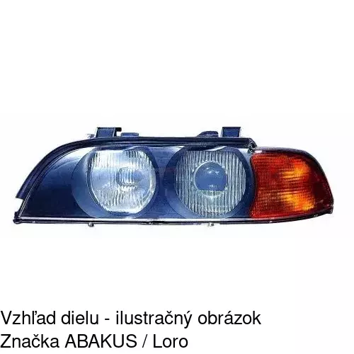 Hlavný reflektor 201610-E /POLCAR/ - obr. 4