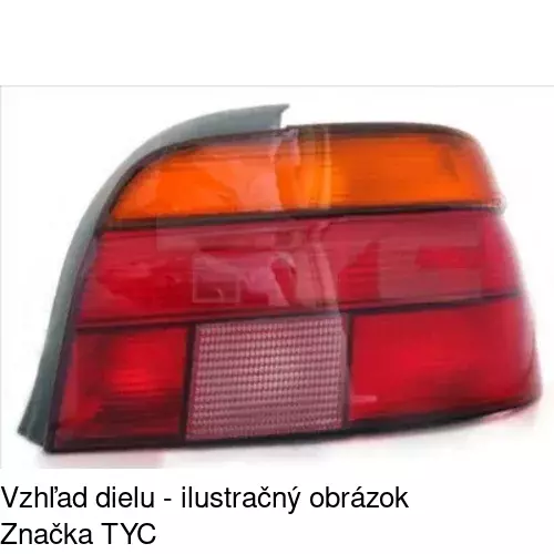 Zadné svetlo POLCAR 201688-H