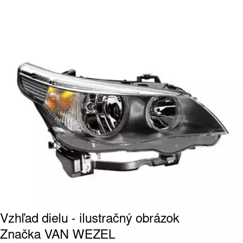 Hlavný reflektor 201710-E /POLCAR/ - obr. 3