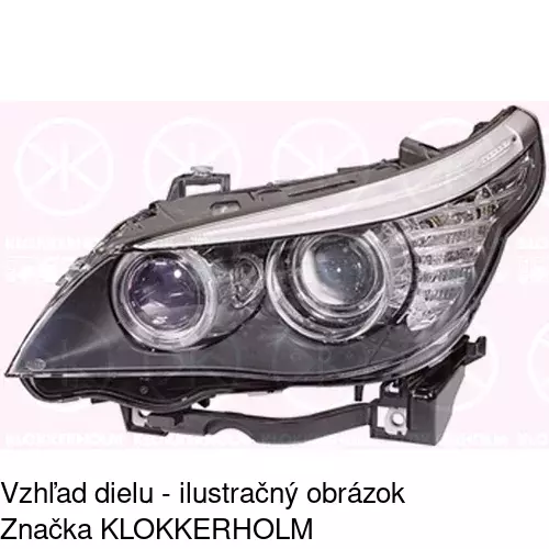 Hlavný reflektor POLCAR 2017107H