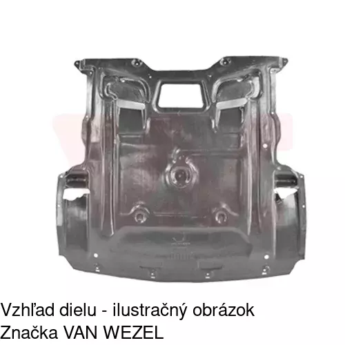 Kryt motora 201934-5 /POLCAR/ - obr. 1