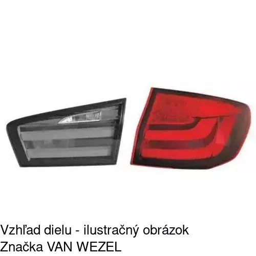 Zadné svetlo 2019882V /POLCAR/ - obr. 3