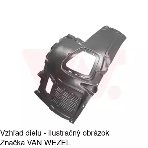Podblatník (plast) 2019FL3T /POLCAR/ - obr. 1