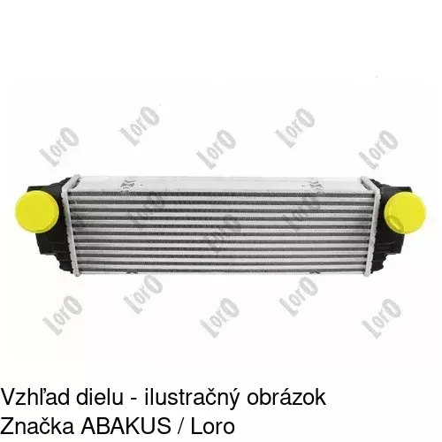 Chladiče vzduchu (Intercoolery) POLCAR 2019J82X