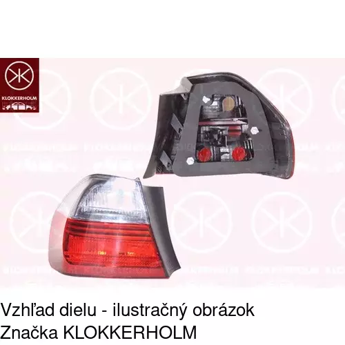 Zadné svetlo 2040877E /POLCAR/ - obr. 1