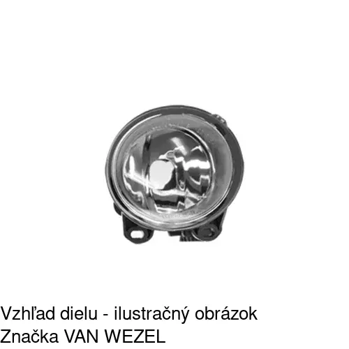Hmlové svetlo - predné 2041302E /POLCAR/ - obr. 5