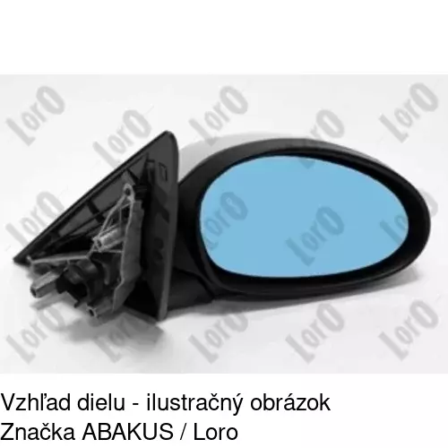 Vonkajšie zrkadlo 2042524E /POLCAR/ - obr. 3