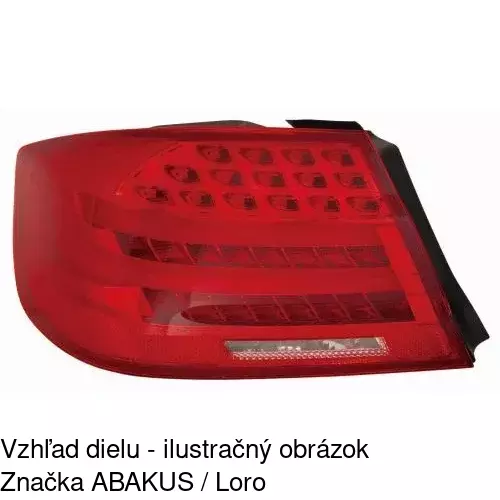 Zadné svetlo 204388-X /POLCAR/ - obr. 3