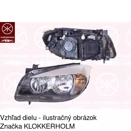 Hlavný reflektor 2060103V /POLCAR/ - obr. 1