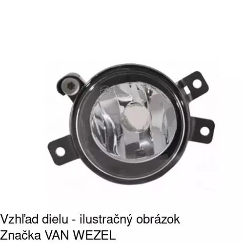 Hmlové svetlo - predné 206029-E /POLCAR/ - obr. 3