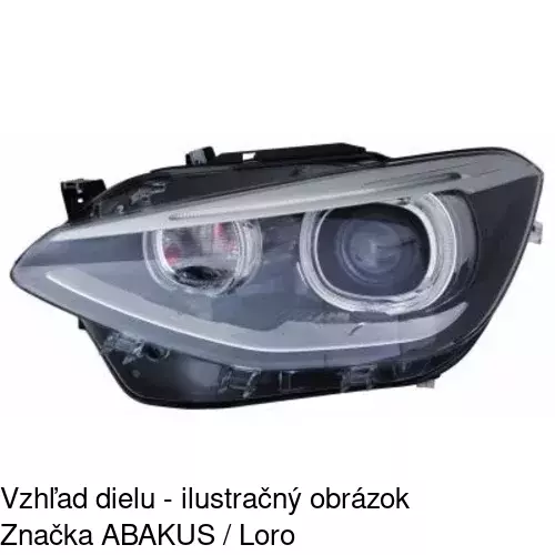 Hlavný reflektor 20C1091H /POLCAR/ - obr. 1