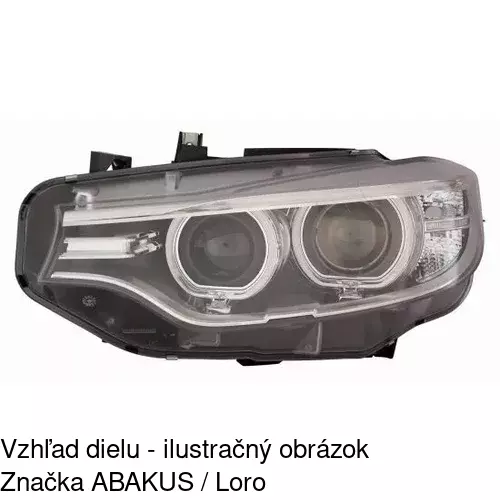 Hlavný reflektor 20D1093U /POLCAR/ - obr. 3