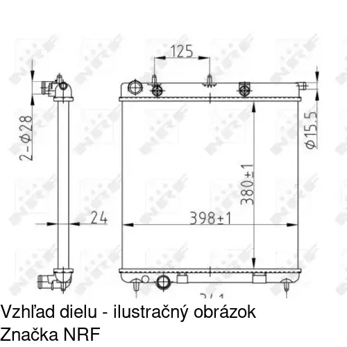 Chladiče vody 231508A1 /POLCAR/ - obr. 3