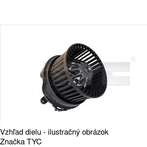 Ventilátory kúrenia POLCAR 2315NU1X