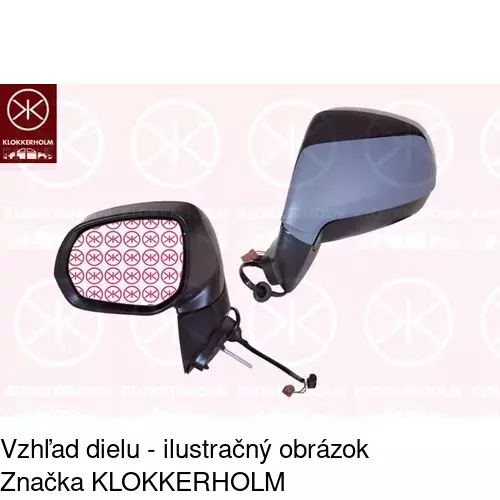 Vonkajšie zrkadlo 2317523E /POLCAR/ - obr. 4