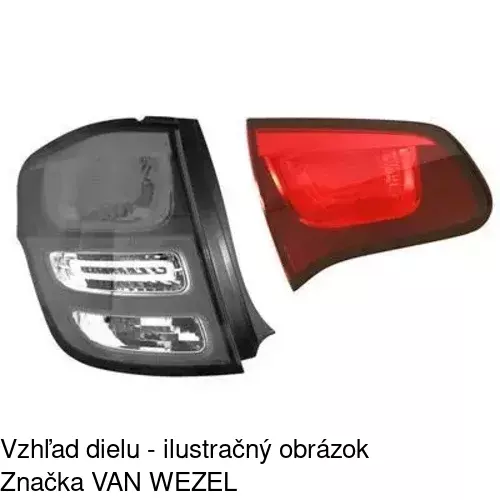 Zadné svetlo 2318871E /POLCAR/ - obr. 4