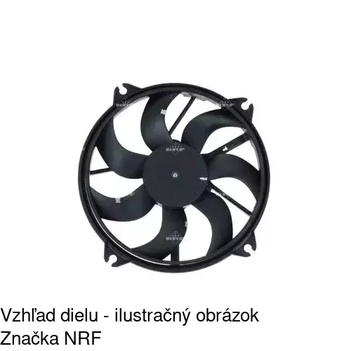 Ventilátory chladičov 232623W3 /POLCAR/ - obr. 2