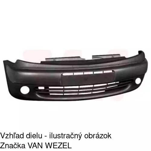 Predný nárazník 2327072J /POLCAR/ - obr. 1