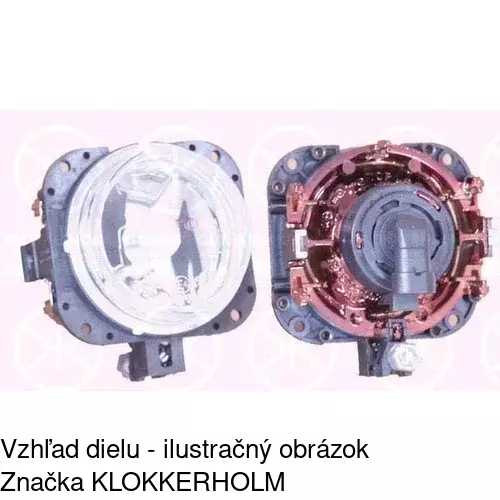 Hmlové svetlo - predné 232729-E /POLCAR/ - obr. 3