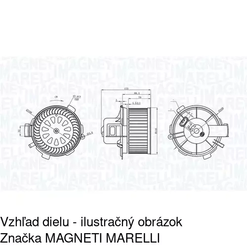 Ventilátory kúrenia POLCAR 2327NU1X