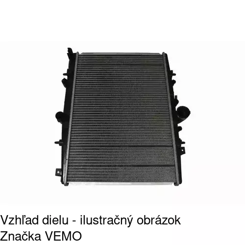 Chladiče vody 233208A7 /POLCAR/ - obr. 1