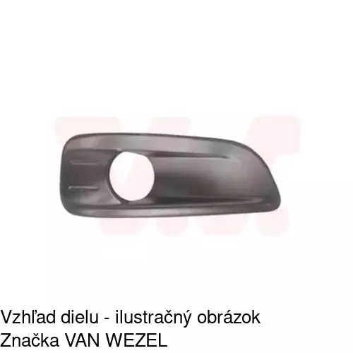 Kryt v nárazníku 233827-4 /POLCAR/ - obr. 1