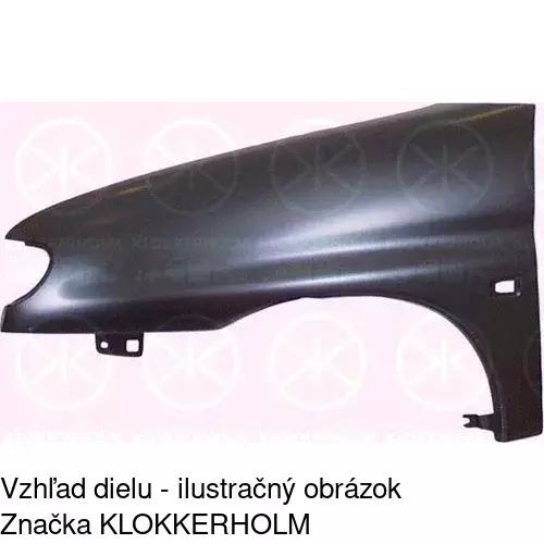 Predný blatník 235001 /POLCAR/ - obr. 1