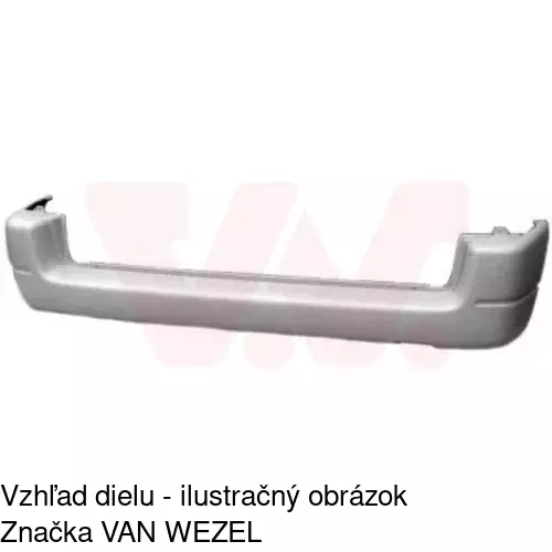 Zadný nárazník 235096-4 /POLCAR/ - obr. 1
