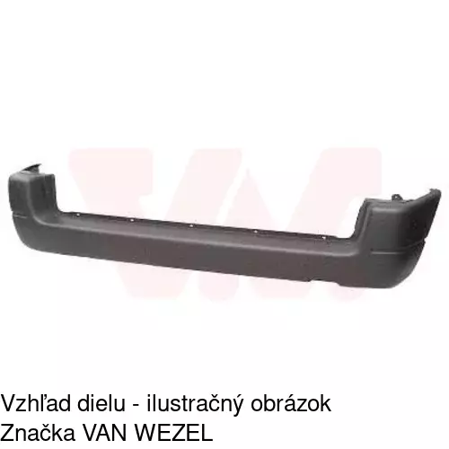 Zadný nárazník 235096-J /POLCAR/ - obr. 1
