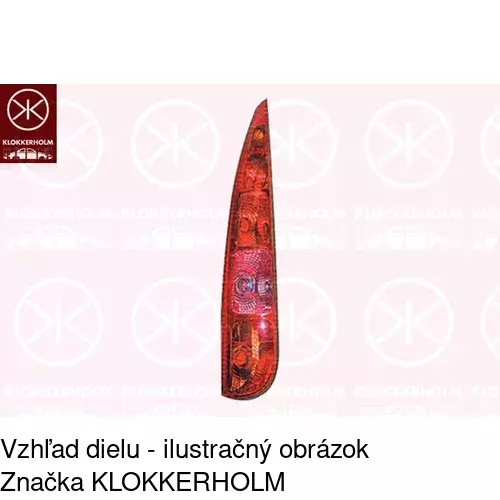Zadné svetlo POLCAR 238187-S